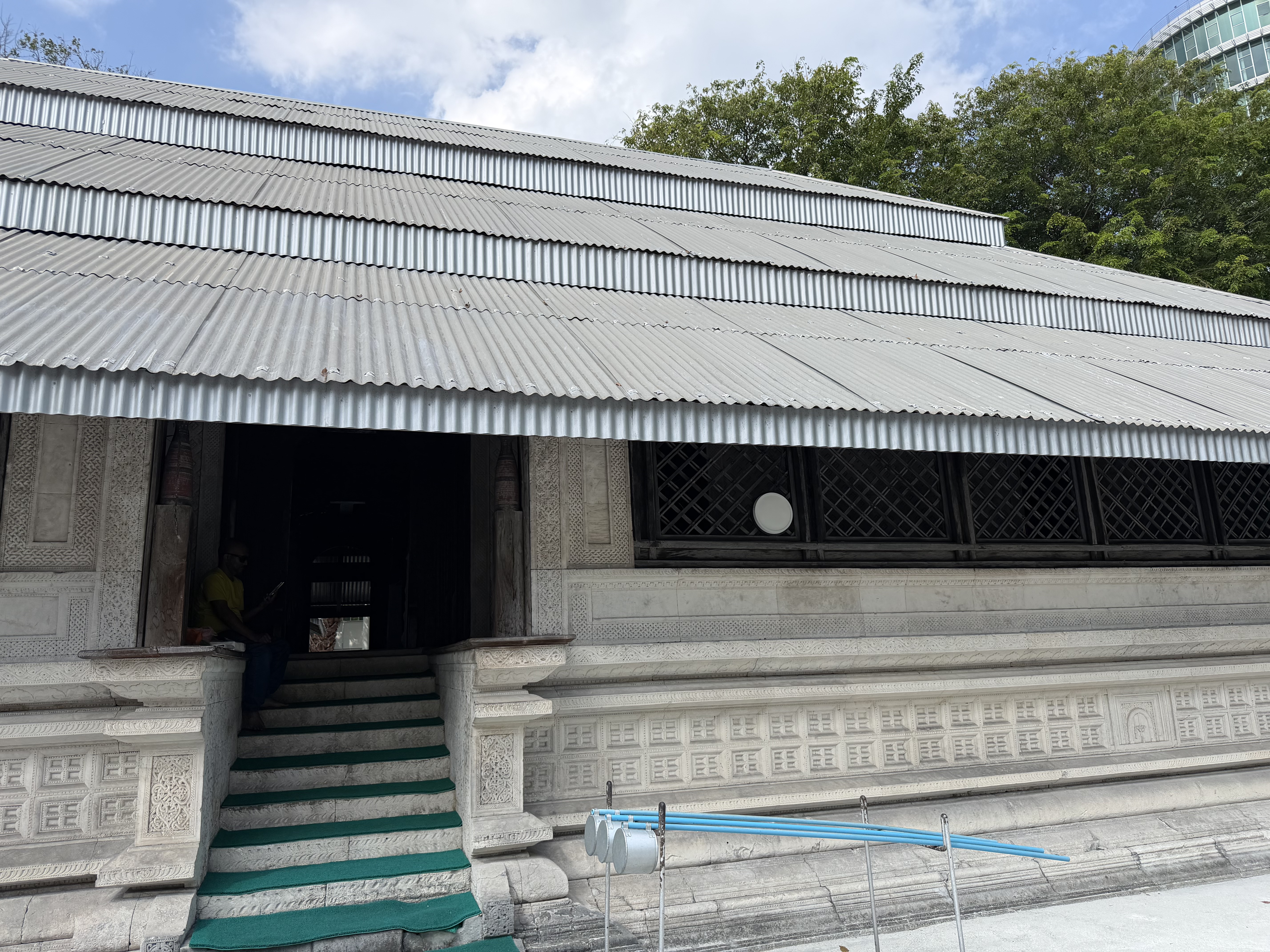 Coral stone mosque