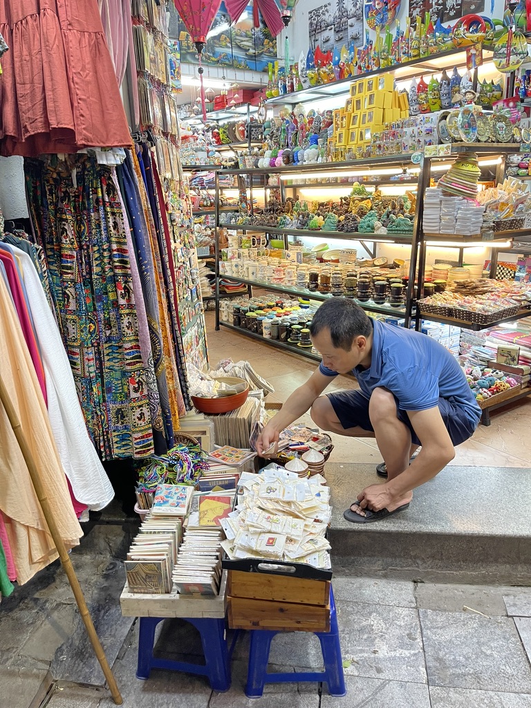 Hang Bac Street in Hanoi